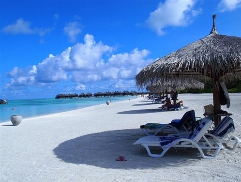 双鱼岛沙滩休息